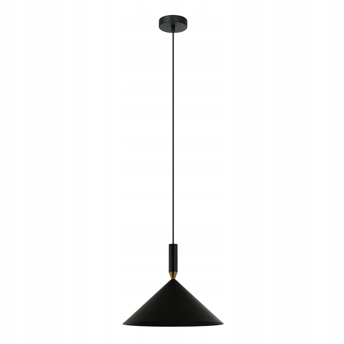 Drello Závěsná lampa Černá Moderní kulatá E27 40W IP20