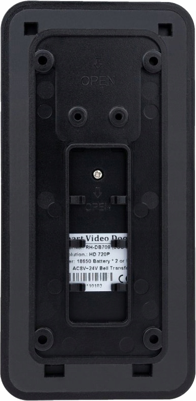 Wideodomofon WiFi Secutek + dzwonek + akumulatorki Rodzaj domofonu Jednorodzinny