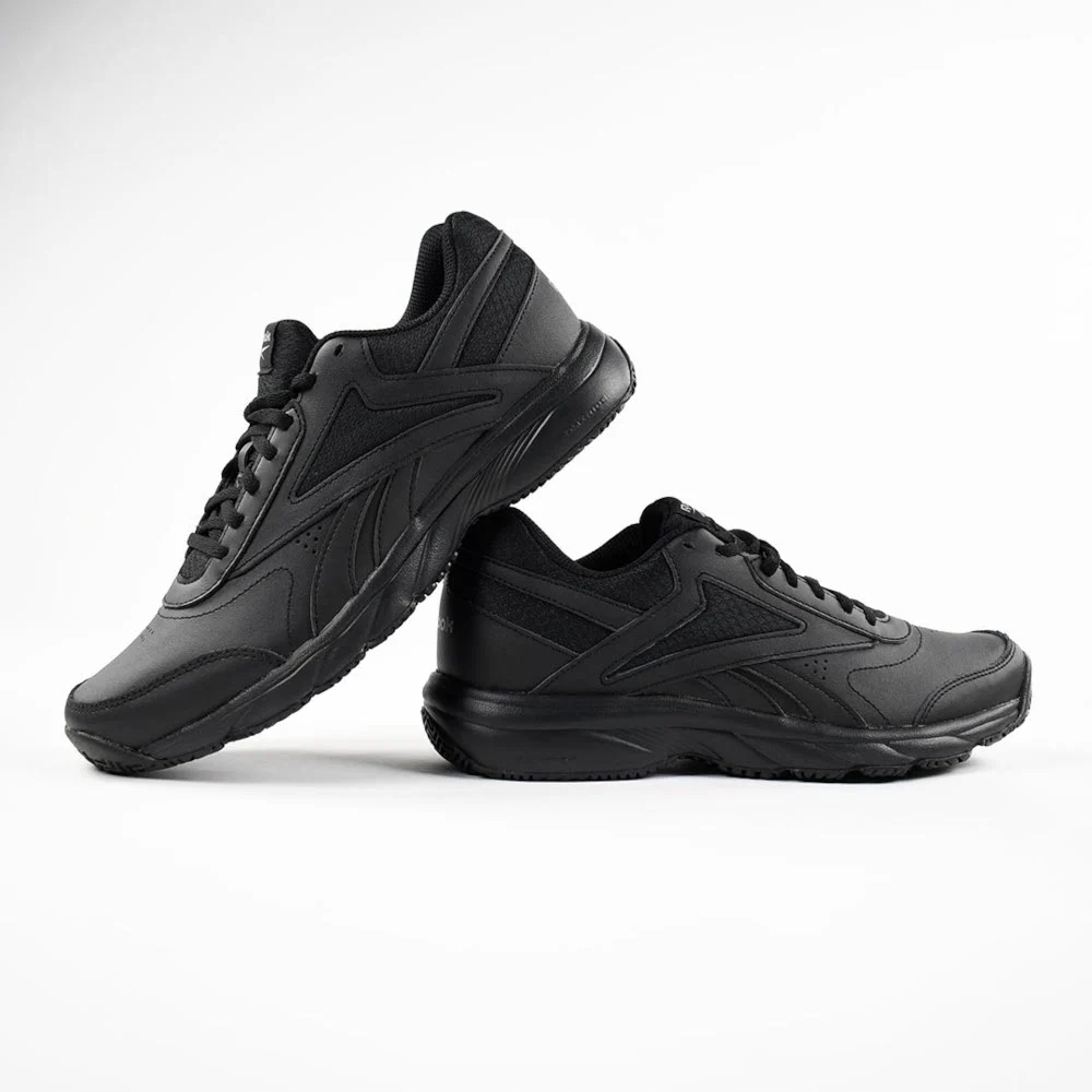 Buty męskie Reebok Work N Cushion 4.0 czarne skóra 100001162 44.5 Rozmiar 44,5