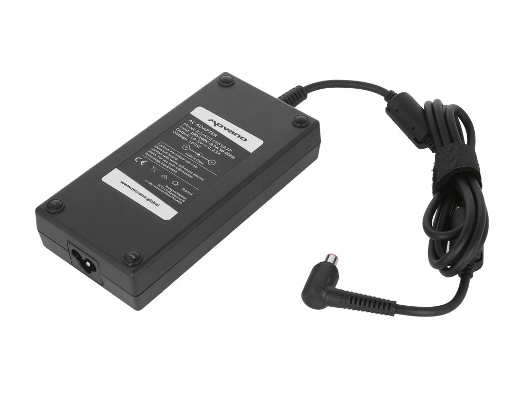 Zasilacz Movano 19.5v 9.23a (7.4x5.0 pin) 180W do Msi