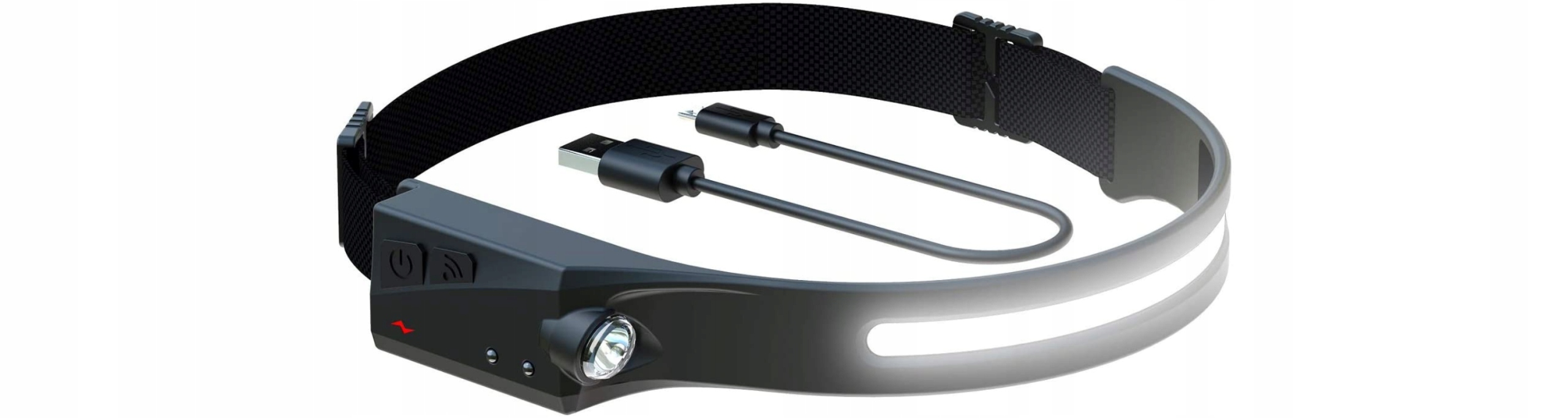 LATARKA CZOŁOWA CZOŁÓWKA AKUMULATOR LED USB 41 LED Marka inna