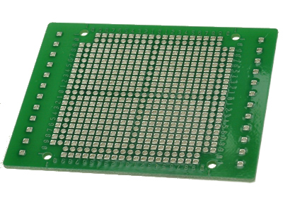 

Płytka drukowana 67,8x86,9mm laminat wiercony