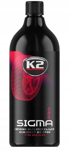 K2 SIGMA PRO DRESSING CZERNIDŁO DO OPON KÓŁ 1L