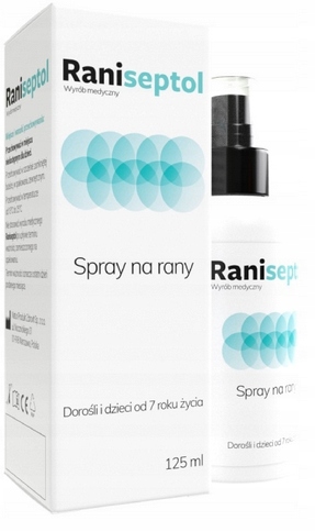 

Raniseptol spray na rany z nanosrebrem 125 ml