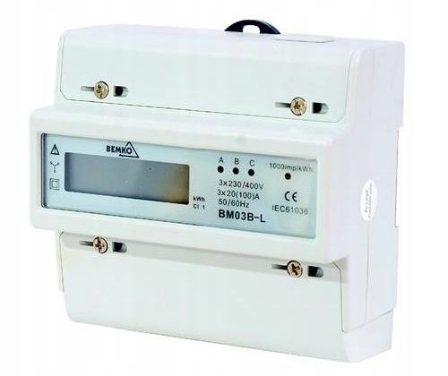 Elektroměr 3F Bemko BM03B-L