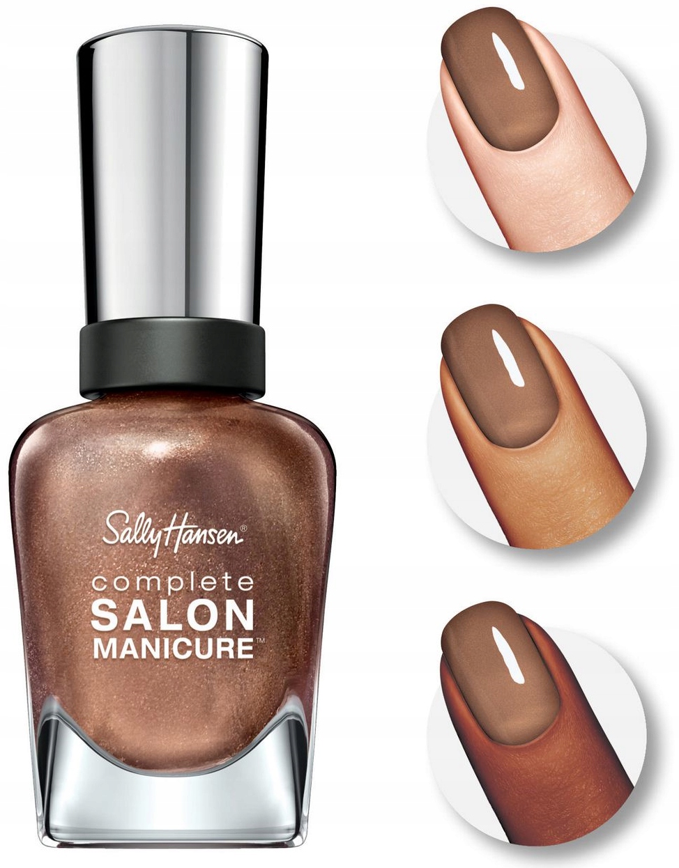 

Sally Hansen Salon Complete Lakier Legally Bro 355