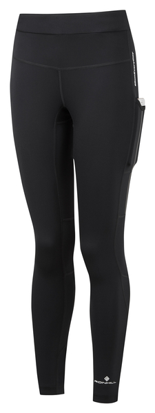 Legginsy do Biegania Ronhill Xs Damskie Tech Revive Stretch Tight Czarne