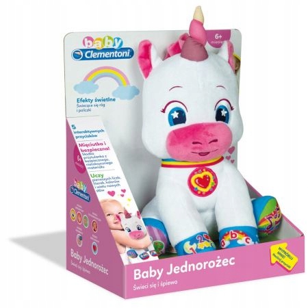 

Interaktywny Baby Jednorożec Przytulanka