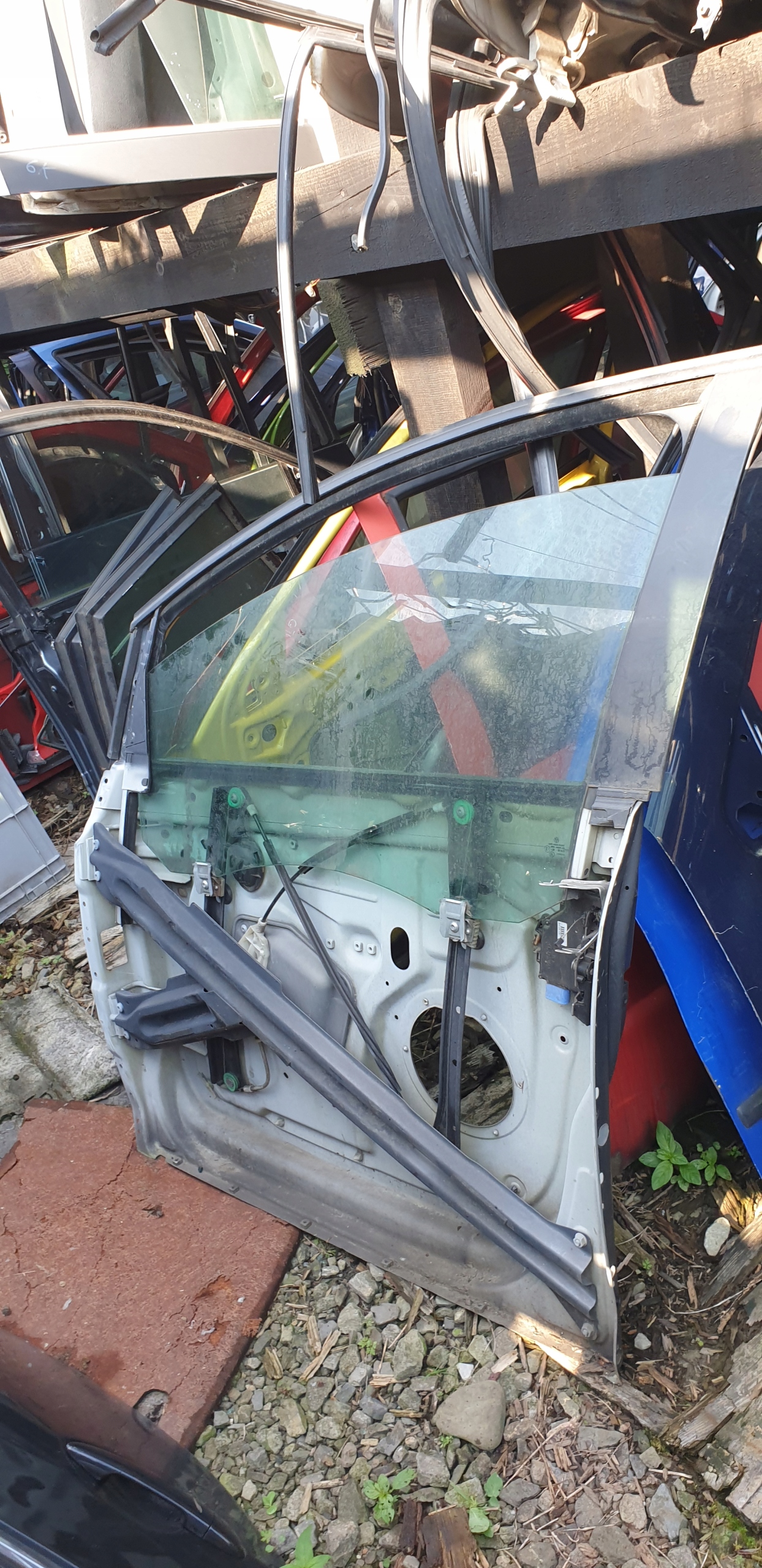 frame door window regulator left front VW GOLF V plus + OE EU