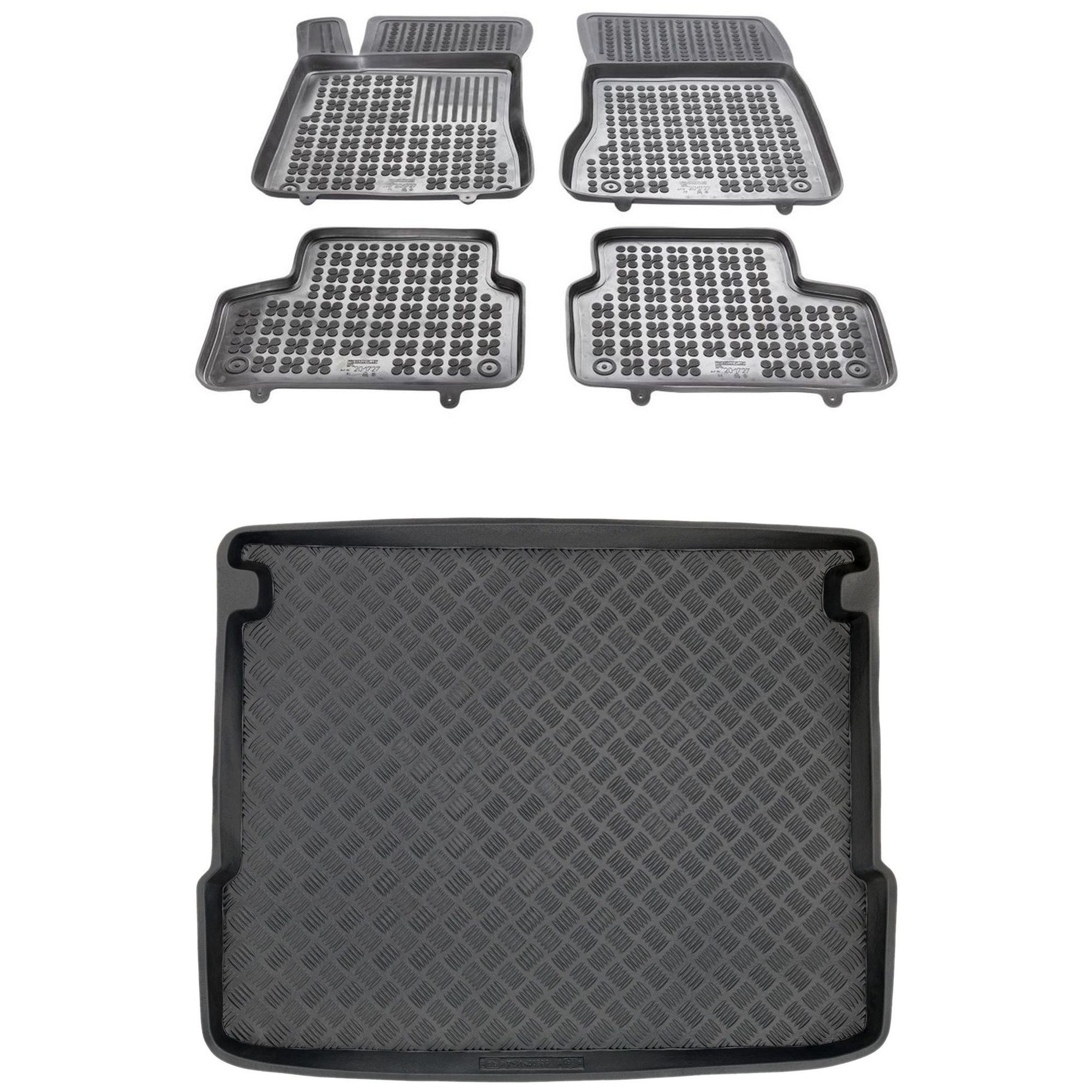 Sada kobercov a rohoží Mercedes Glb X247 od roku 2019