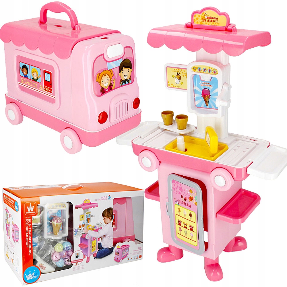 

Zestaw W Walizce Cukiernia Lodziarnia Kawiarnia