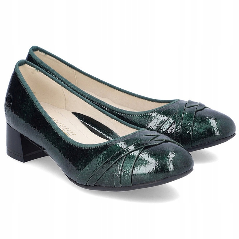 Dámské polobotky Rieker 45068-54 Green zelené VEL..39