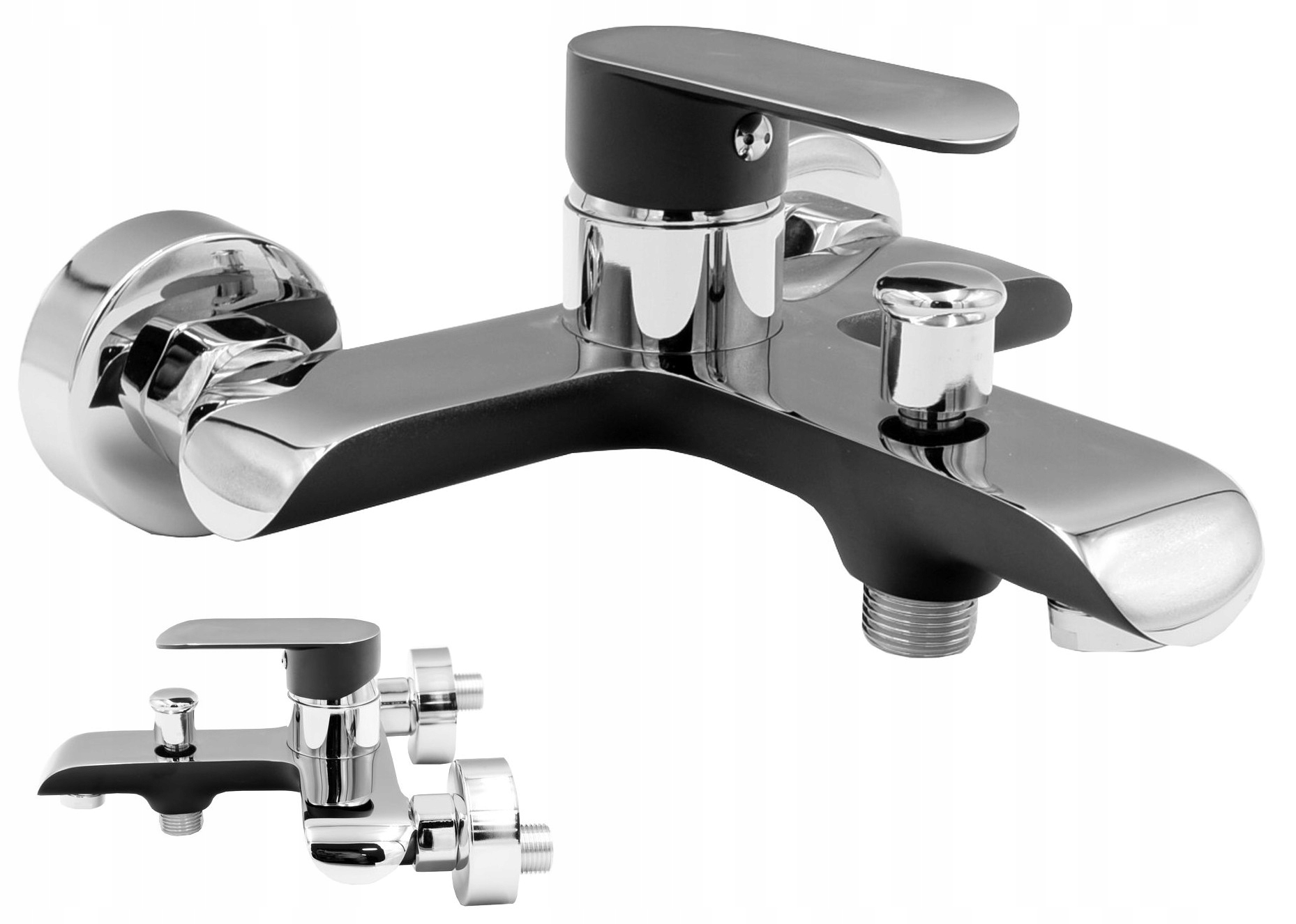 Pico Čierna Vaňová Batéria S Dlhým Výtokom Na Kohútik