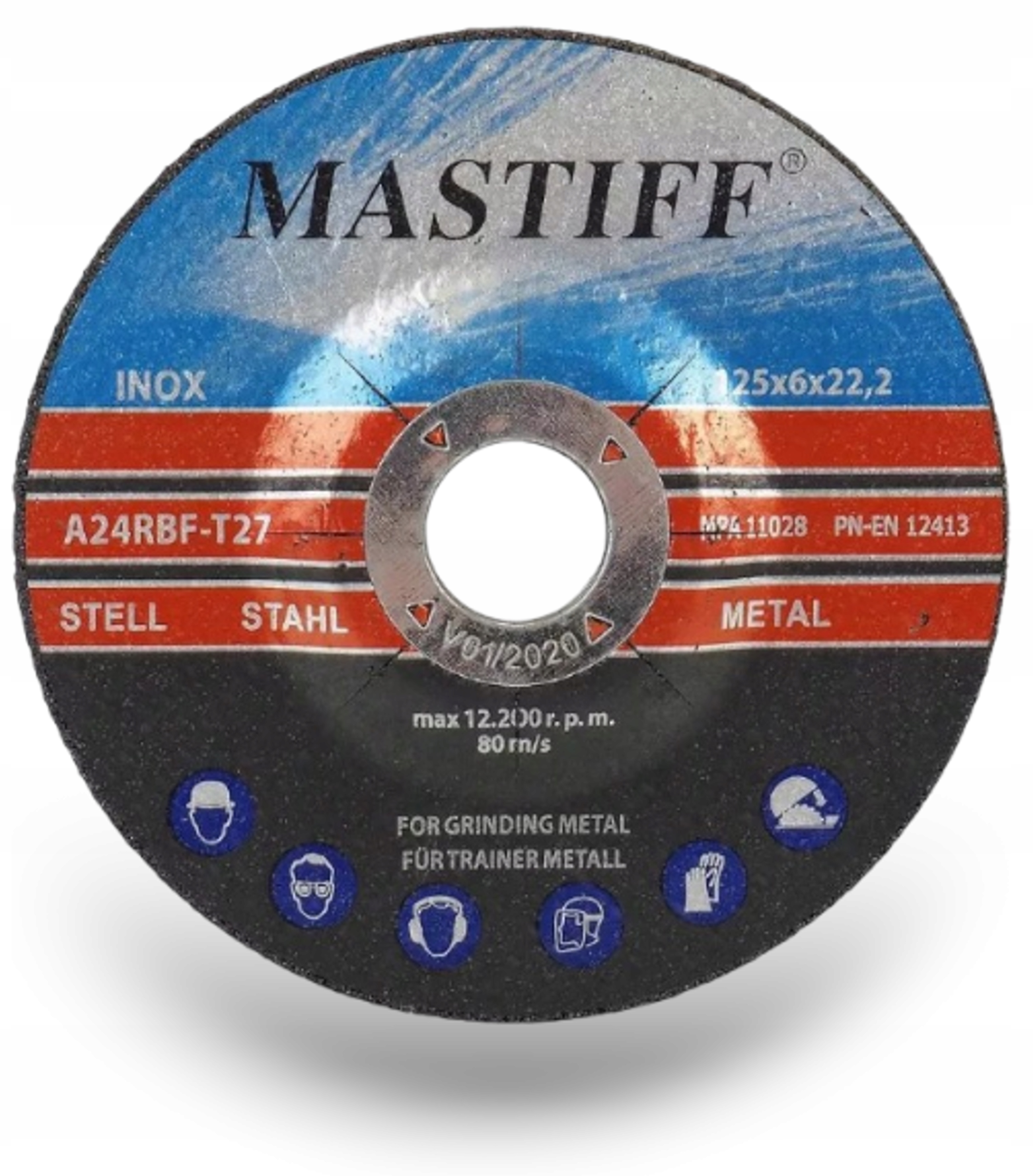

Tarcza Do Szlifowania Stali Metalu Żeliwa 125X6,0