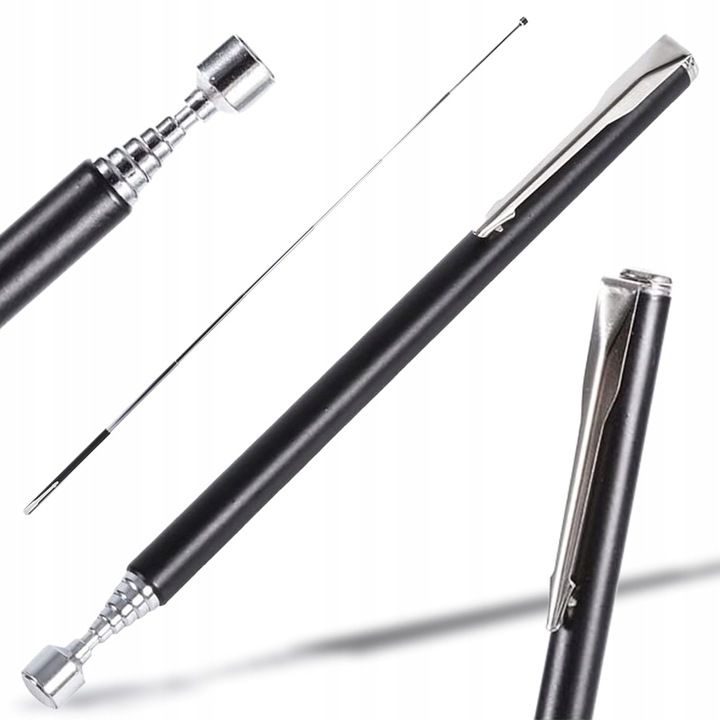 CHWYTAK TELESKOPOWY Z MAGNESEM MAGNES MAGNETYCZNY SOLIDNY DŁUGI 65CM