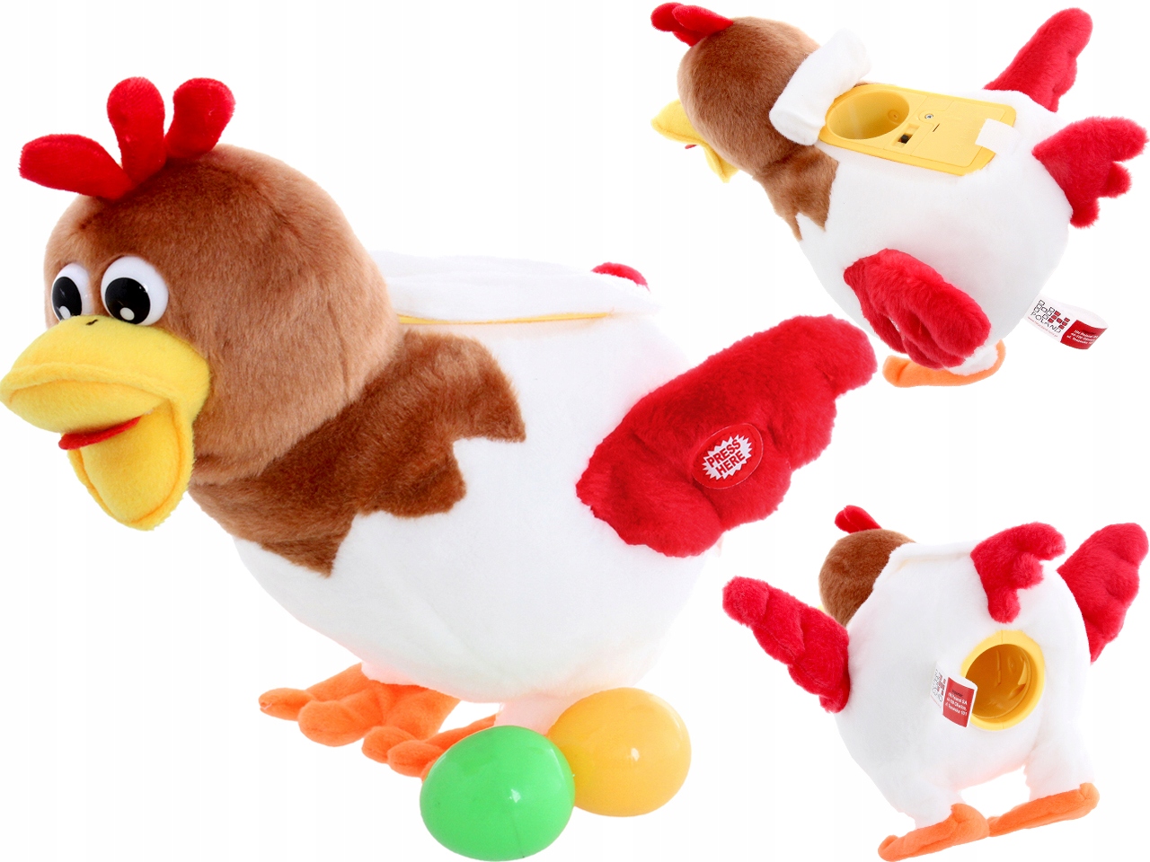 ИНТЕРАКТИВНАЯ Принесена КУРИЦА ЯЙЦА Говорит PL танцует