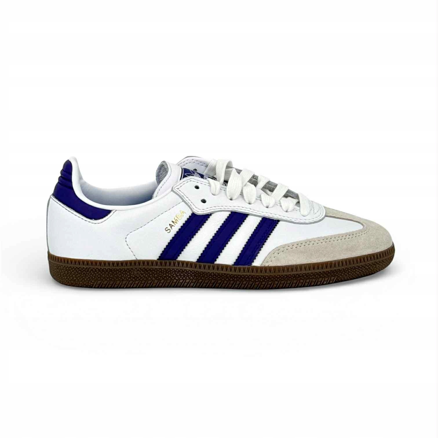 Adidas Originals Samba Adv White Purple Gold velikost 38 2/3