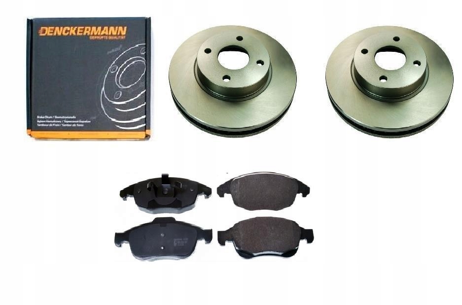 Kotouče Kostky Peugeot Partner Tepee III Přední Sada