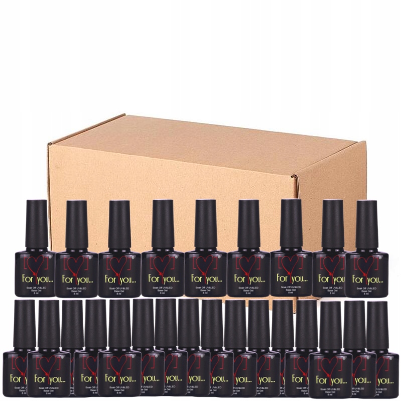 Profesionální hybridní báze na nehty 8 ml For You 25 ks