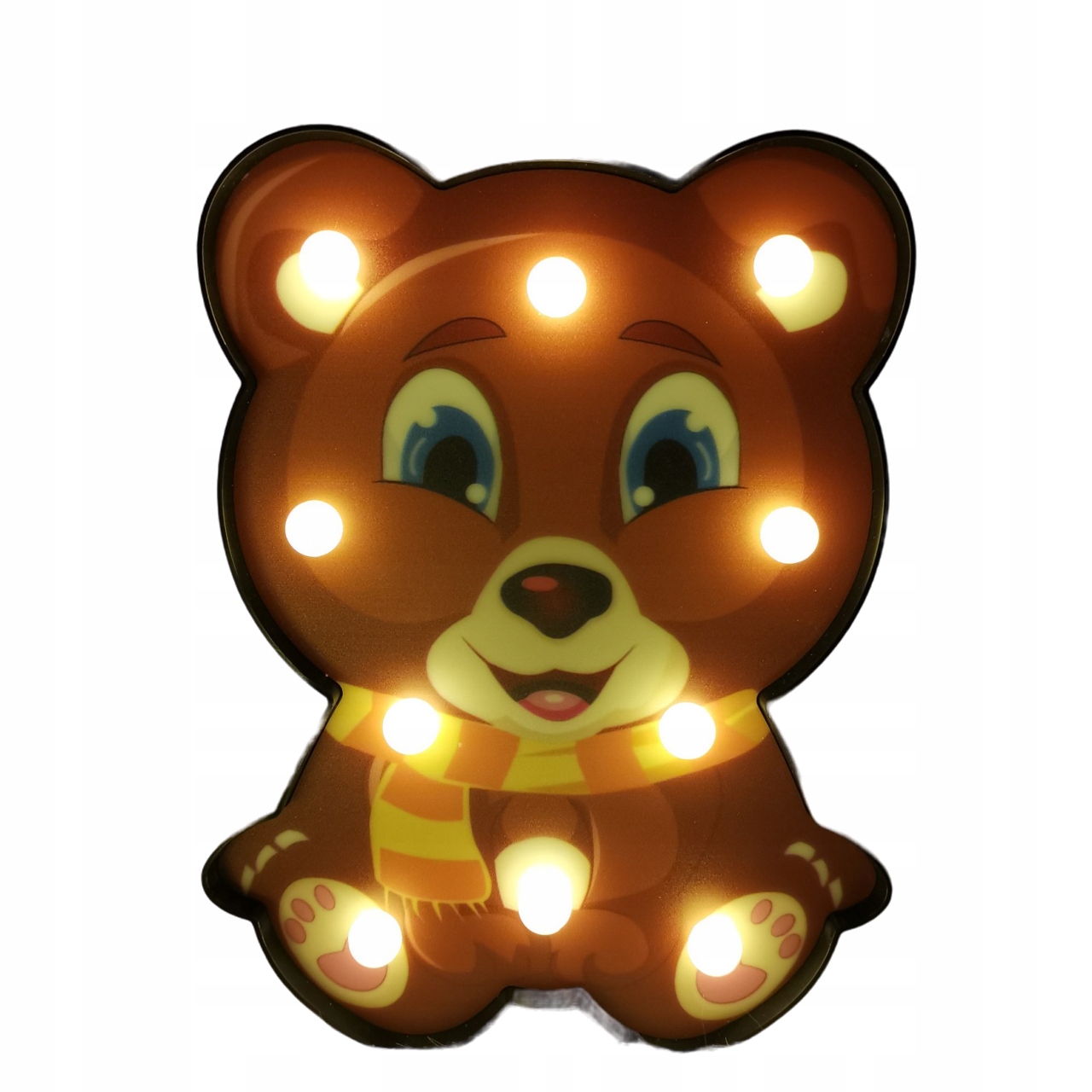 

Lampka nocna dla dzieci Led miś 3d scienna lampa