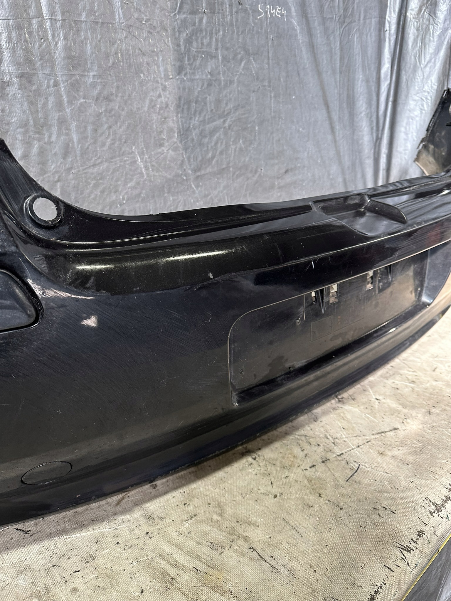 bumper rear part RENAULT CLIO III NV676