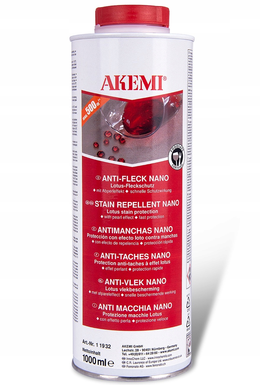Akemi Impregnát Na Kámen Z Mramorové Žuly Anti-fleck Nano 1 L