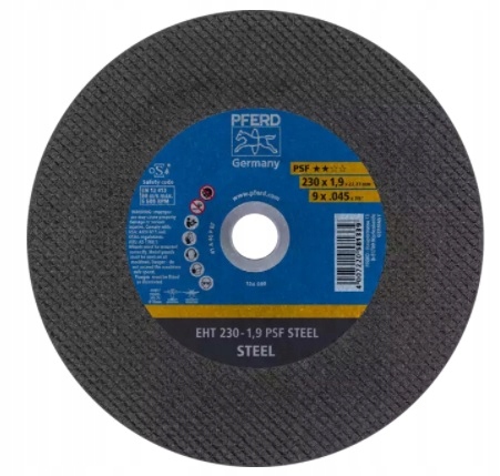 

Tarcza do cięcia metalu stali 230x1,9 Pferd 25szt