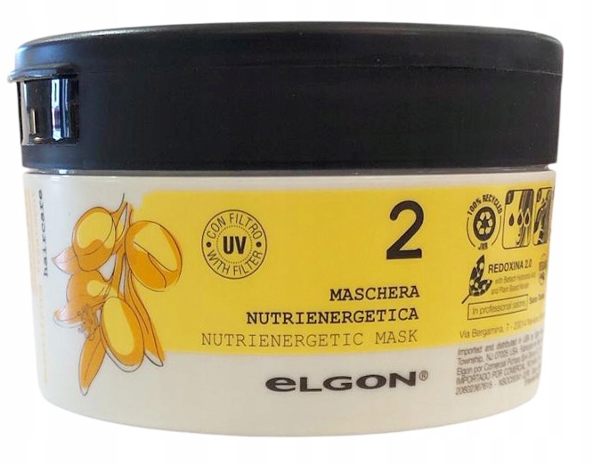 Elgon Argan Uv Nutrienergetic mask – vyživující a energizující maska 250 ml