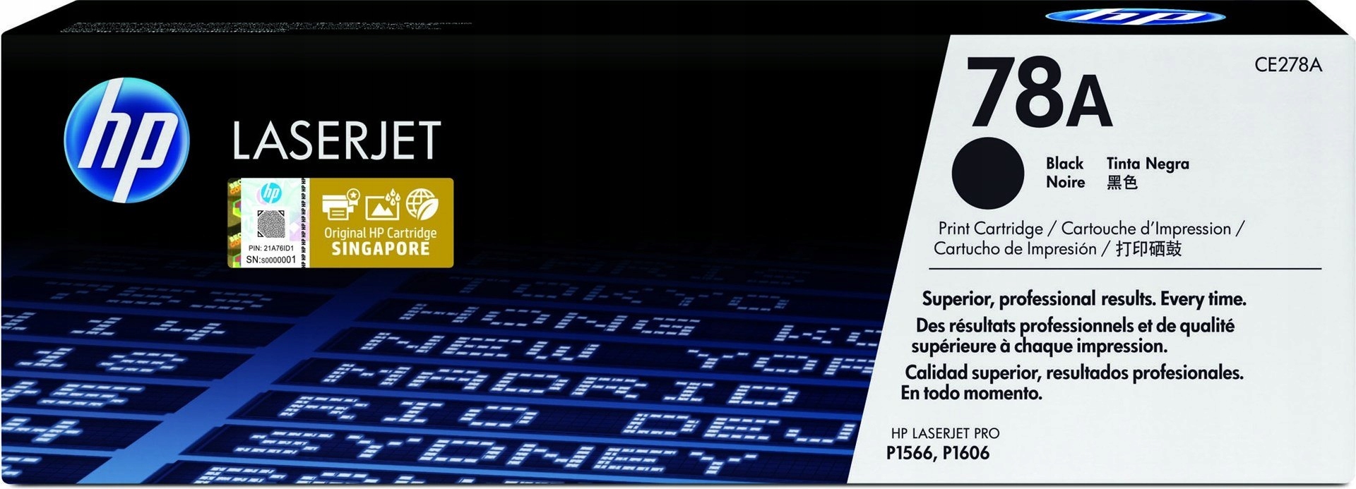 Toner Hp CE278A biely