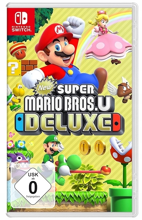 Super Mario Bros. U Deluxe Nintendo Switch pudełkowa