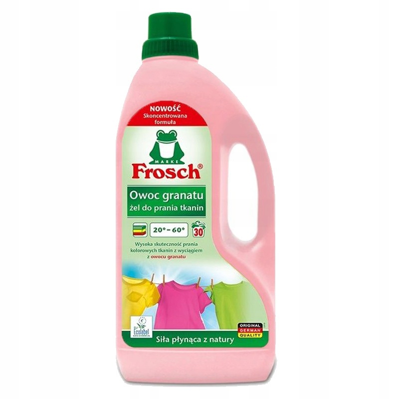 

Frosch Żel do prania tkanin Kolor Granat 1500 ml