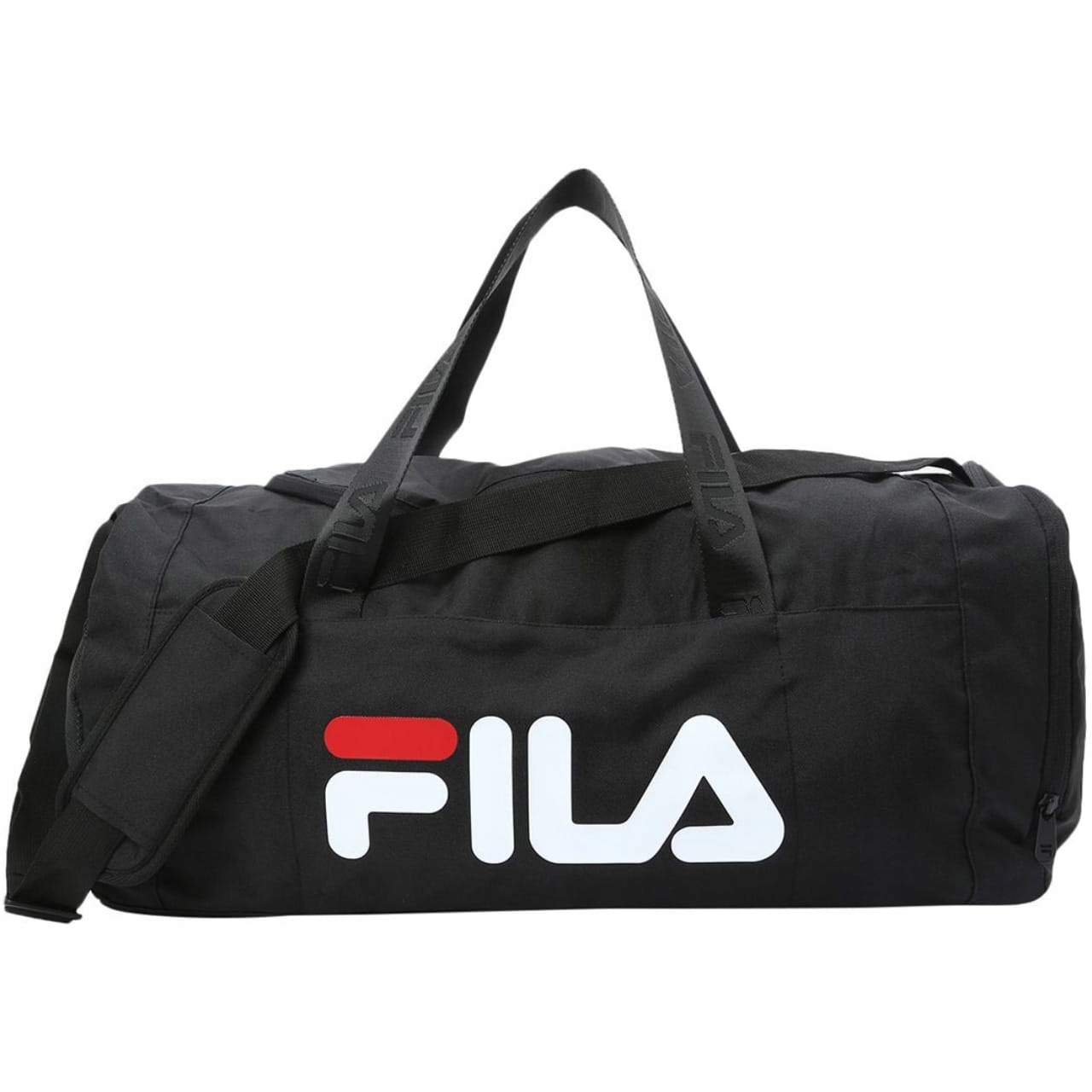 Sportovní Taška Fila Do Cestovní Posilovny 42 L, Prostorná, Černá Fila, Logo