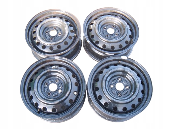 TOYOTA YARIS 2 II 05-11 FELGI STALOWE 6JX15 4X100 ET45 ŚRODEK 54 KOMPLET