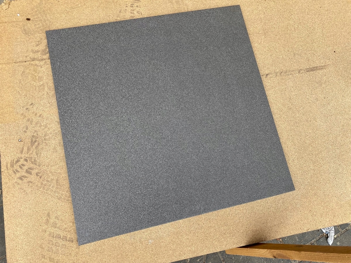 Gres techniczny barwiony 60x60 grafit Opoczno