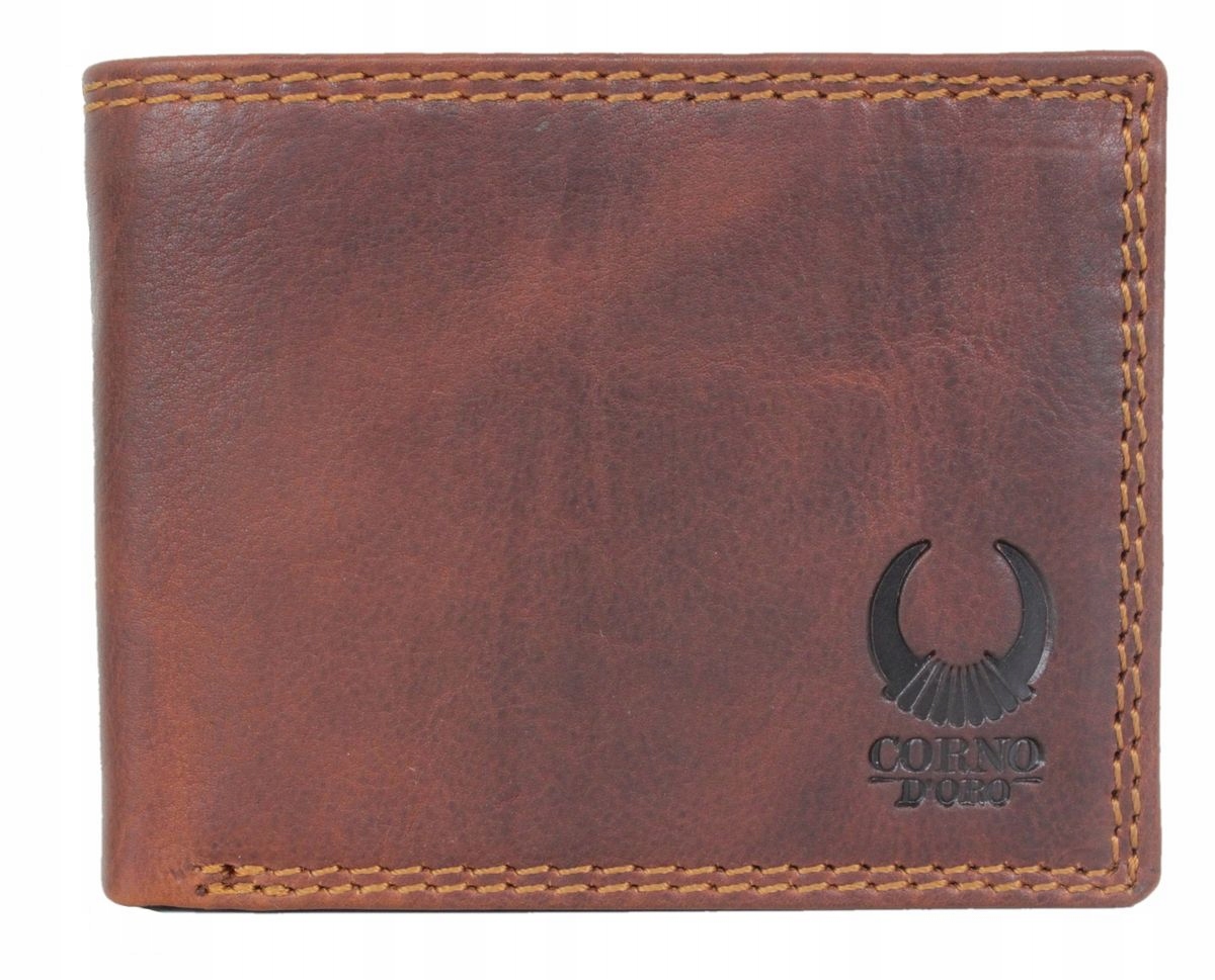Pánská kožená peněženka Corno D’oro hnědá CD32010W