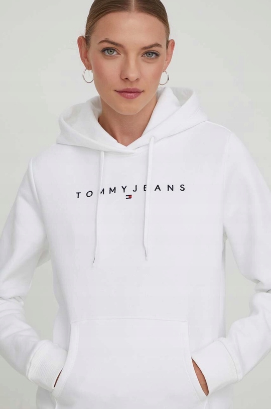 Bílá Mikina s kapucí Tommy Jeans M