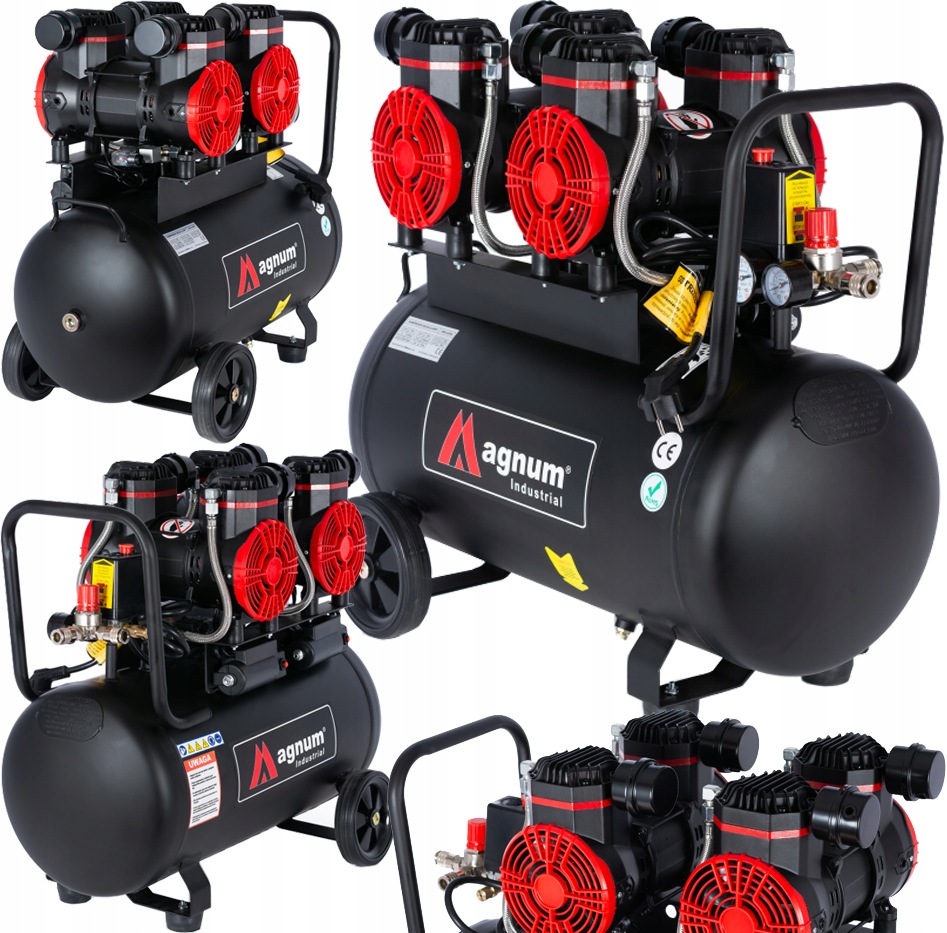 Tlumený Bezolejový Kompresor Magnum Profi JWS-A50 New 50 l 8 Bar JWS-50