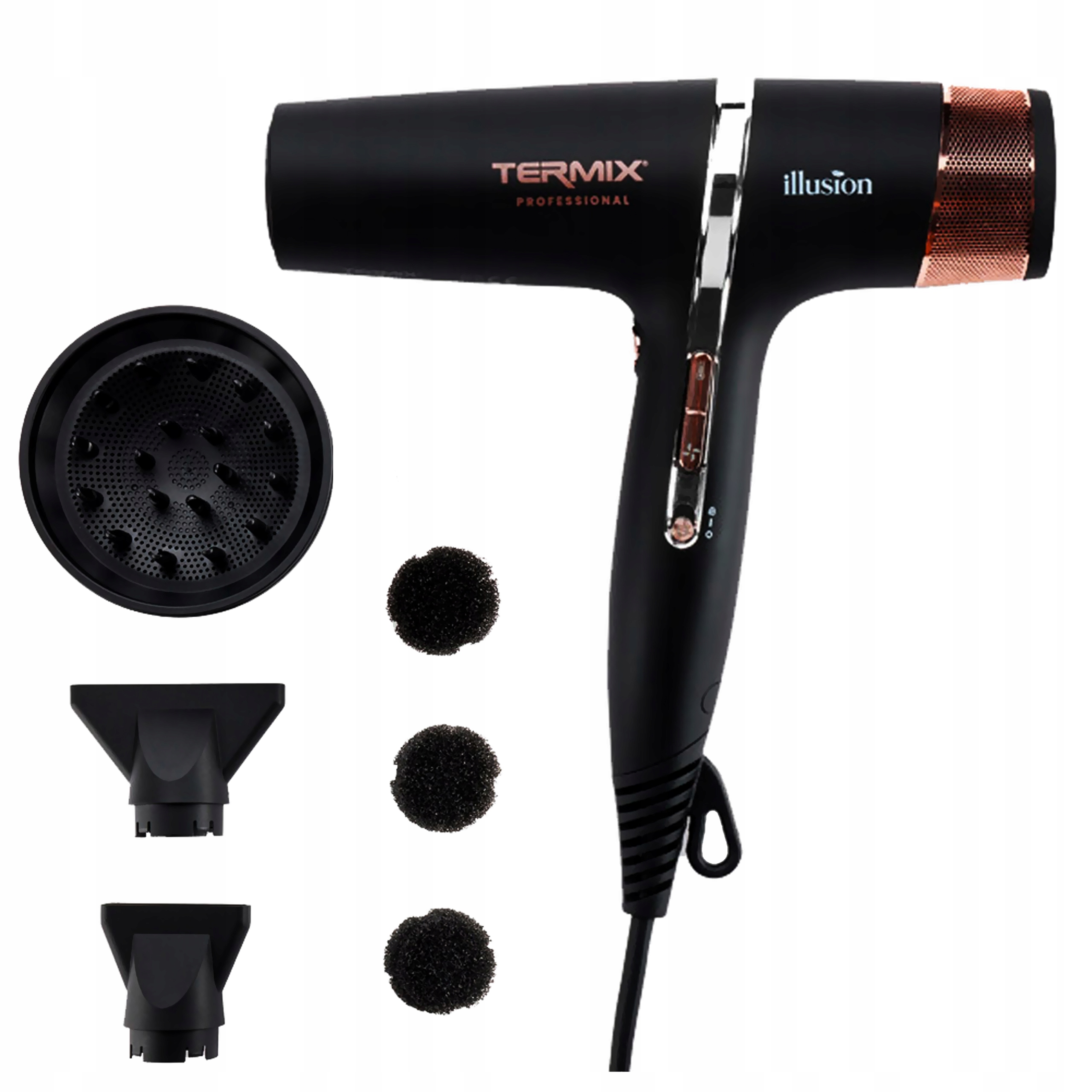 Termix Illusion Hair Dryer 2000-2400W Profesjonalna suszarka z jonizacją