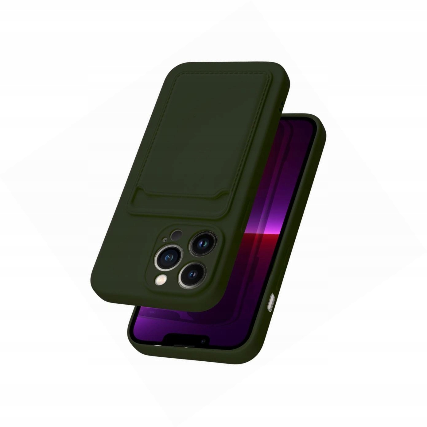 Etui silikonowe Card do iPhone 16 Pro Max