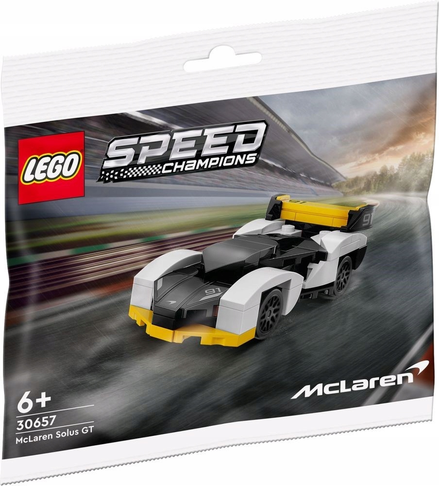 LEGO Speed Champions Samochód McLaren Solus 30657 + Torba na prezent LEGO Marka LEGO