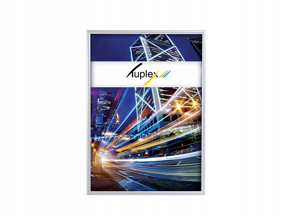 Rama zatrzaskowa aluminiowa OWZ A3 25mm + Folia UV