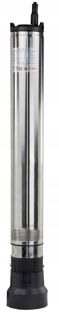POMPA GŁĘBINOWA AUTOMATYCZNA OLA AUTO 100 IBO 800W Cicha Producent IBO