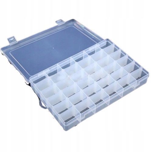 

Organizer- pudełko 36 przegródek 27.5 x 18 x 4.4cm