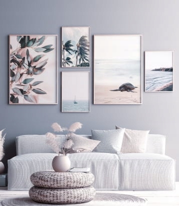 Plakat liście eukaliptusa - format 40 x 50 cm Marka Fotobloki & Decor