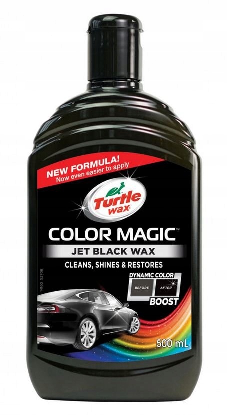 

Turtle Wax Jet Black Wosk Koloryzujący Czarny 500