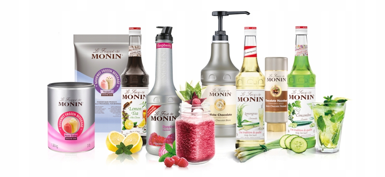 Monin Rose сироп - розовый сироп 700 мл Марка Monin