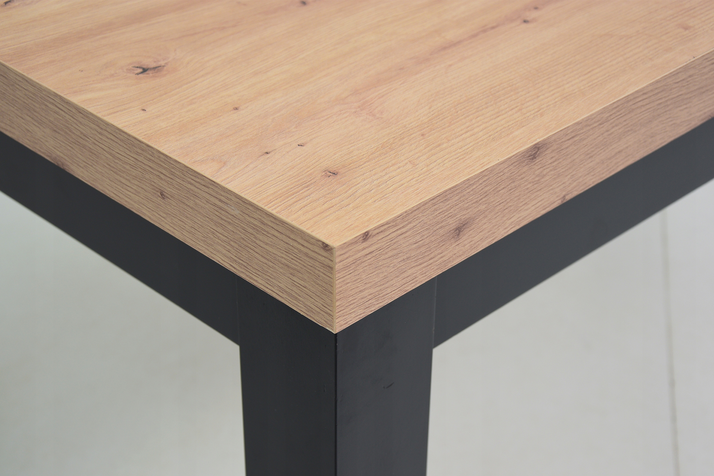 Rozkładany stół do 3m 6 DREWNIANYCH krzeseł SALON Kształt blatu prostokątny