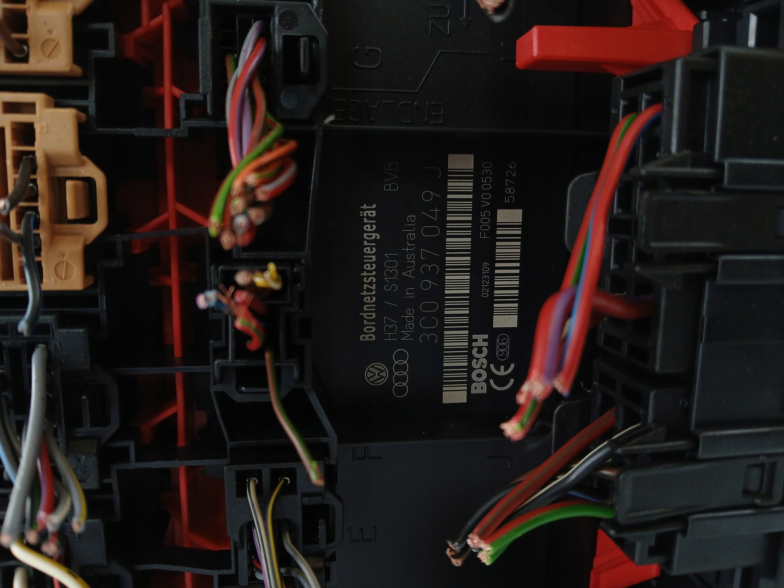 VW PASSAT B6 modul bedienteil BORDNETZ 3C0937049J