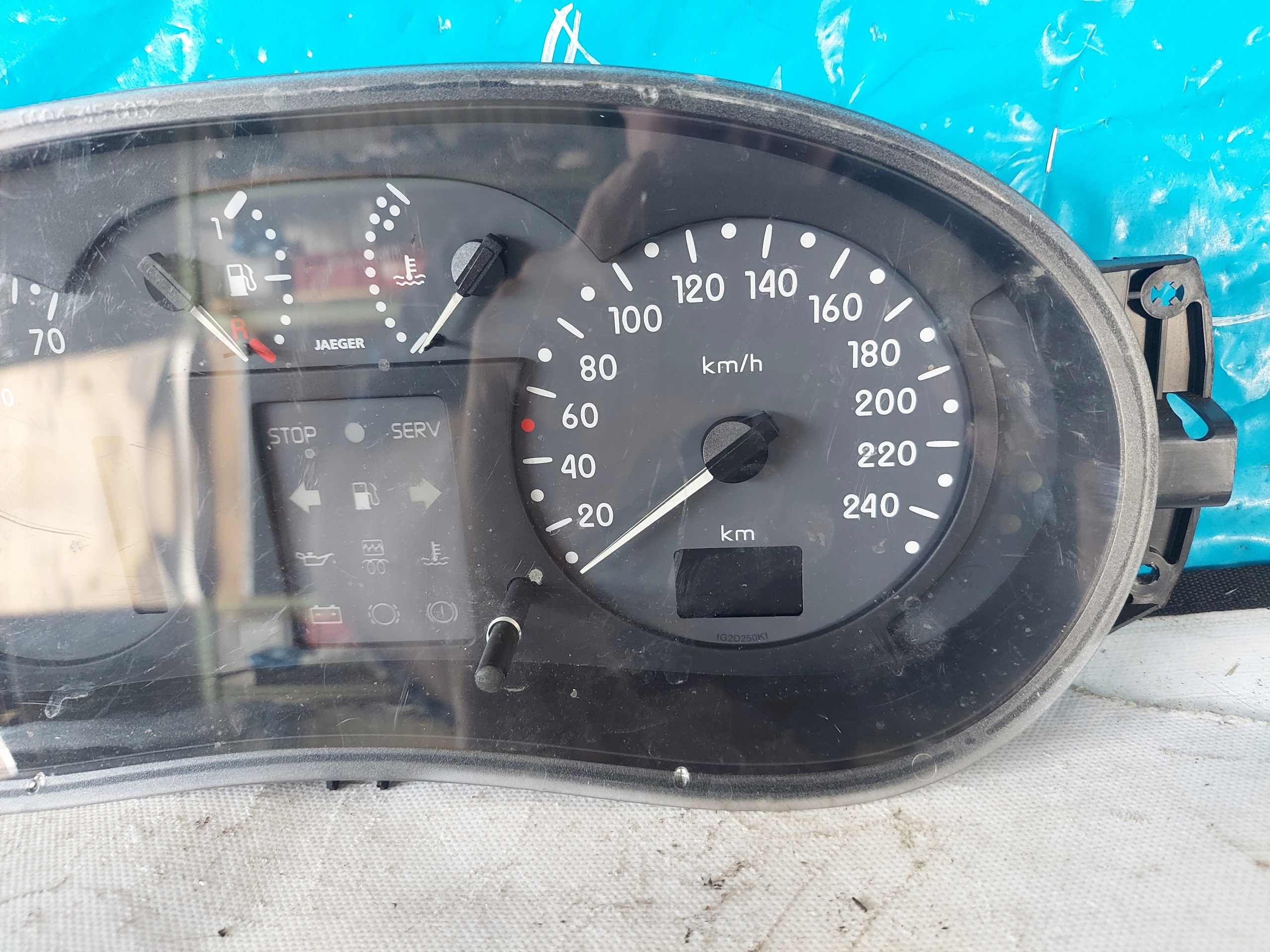 dials clock CLIO II 1.6 16V 7700428500