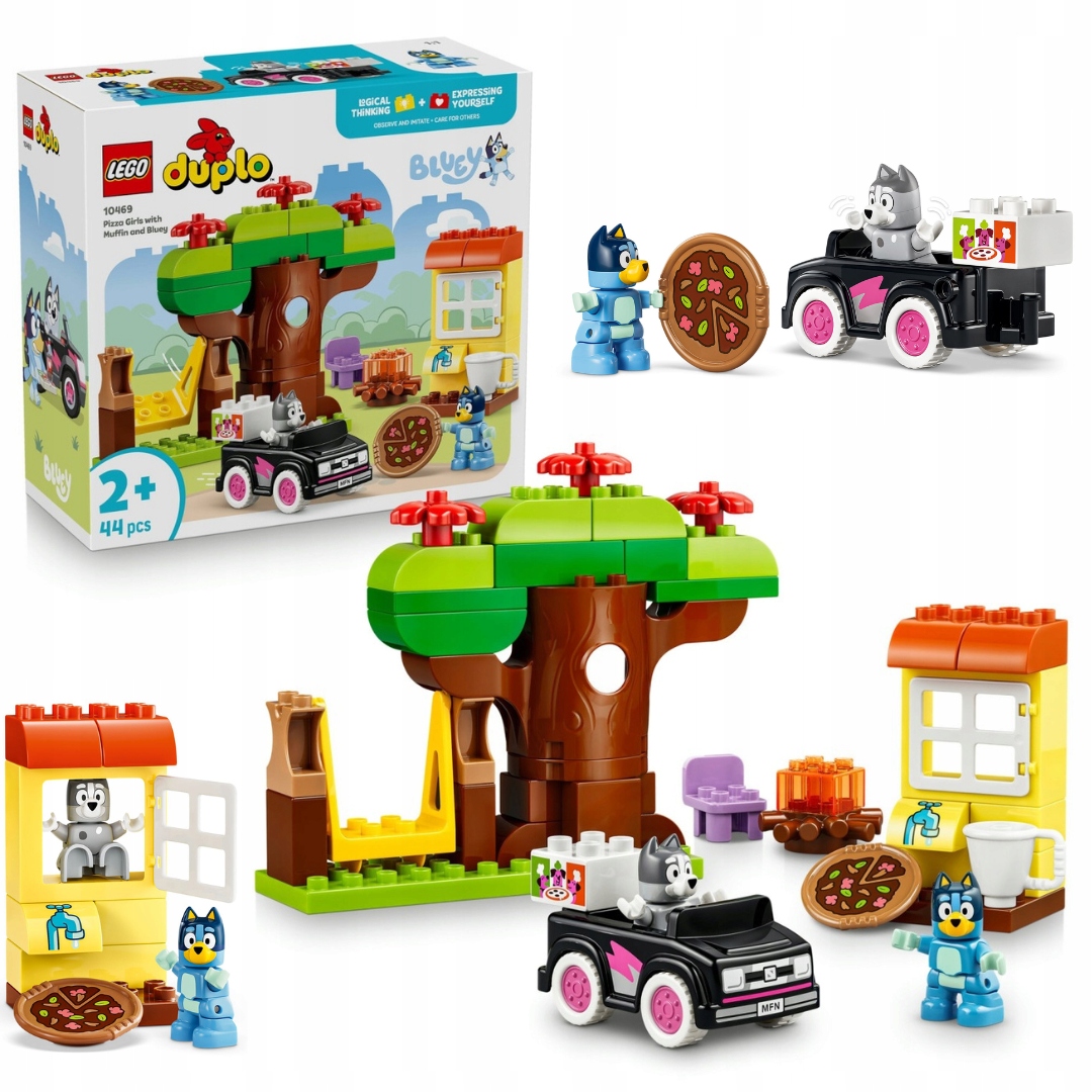 Lego Duplo 10469 Muffiny, Bluey a rozvoz pizzy